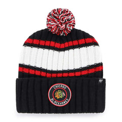 Chicago Blackhawks '47 Plateau NHL Knit Hat Black - Taass US