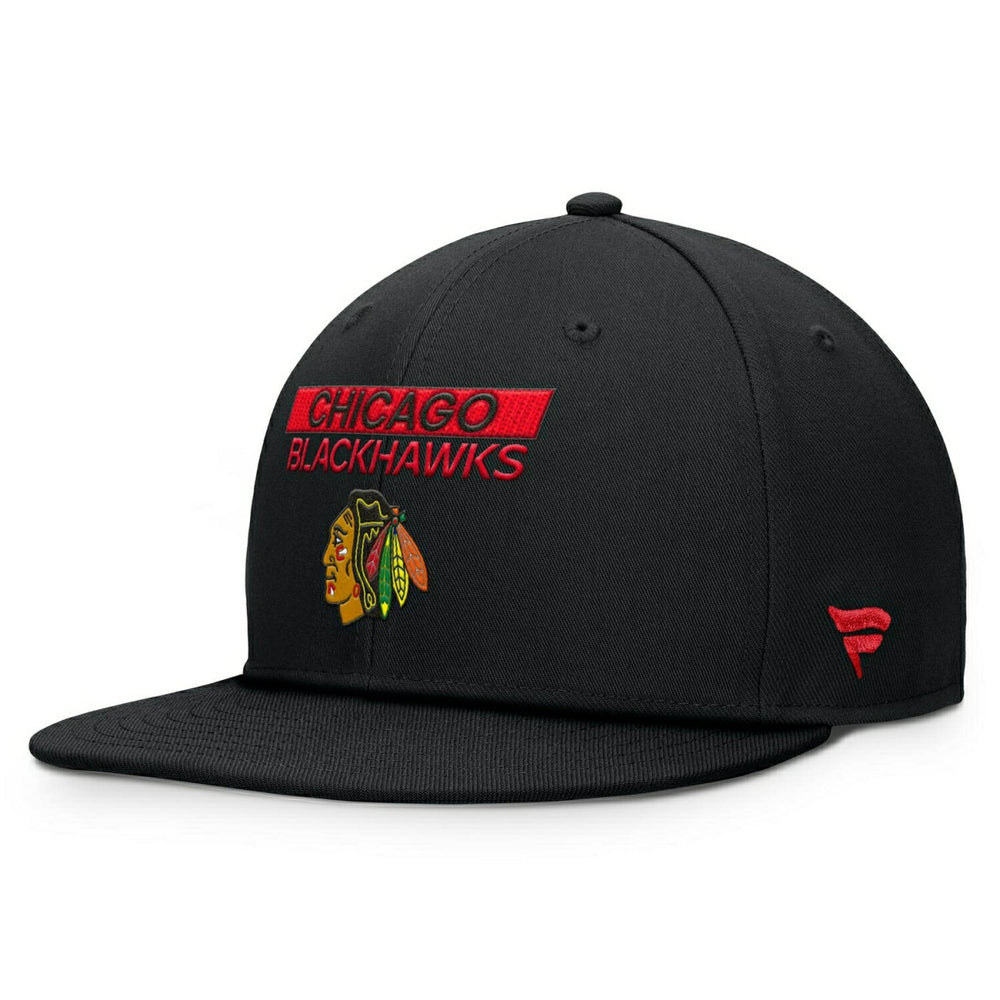 Chicago Blackhawks 2024/25 NHL Authentic Pro Rink Prime Snapback Cap - Taass for sale