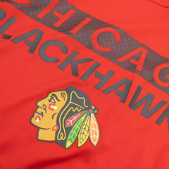 Chicago Blackhawks 2024/25 Authentic Pro Rink Tech NHL T-Shirt Red - Taass outlet