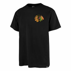 Chicago Blackhawks Alternate Logo Backer '47 Echo NHL T-Shirt - Taass discount
