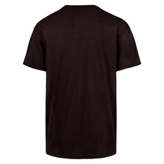 Chicago Blackhawks Arch Logo '47 Drop Shoulder NHL T-Shirt Brown - Taass US