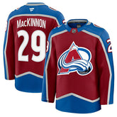 Nathan MacKinnon #29 Colorado Avalanche Premium NHL Jersey Home Burgundy - Taass US