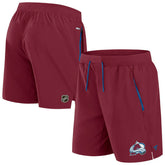 Colorado Avalanche 2024/25 Authentic Pro Locker Room NHL Shorts Red - Taass Online