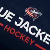 Columbus Blue Jackets 2025/26 Authentic Pro Rink Tech NHL Hoodie Navy - Taass discount