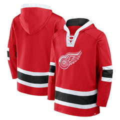 Detroit Red Wings Laced NHL Hoodie Red - Taass on sale