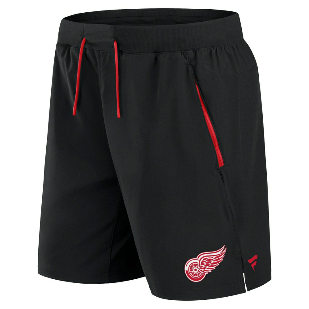 Detroit Red Wings 2024/25 Authentic Pro Locker Room NHL Shorts Black - Taass sale