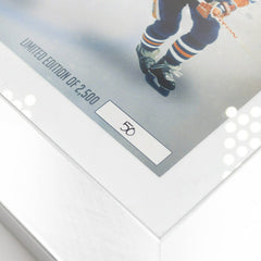 Wayne Gretzky The Great One Panorama Silver Coin Framed NHL Photo - Taass for sale