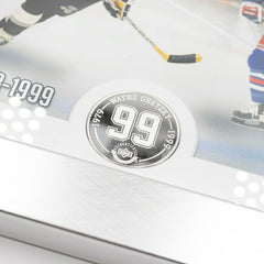 Wayne Gretzky The Great One Panorama Silver Coin Framed NHL Photo - Taass for sale