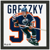 Wayne Gretzky #99 Edmonton Oilers Impact Jersey Framed NHL Photo - Taass on sale