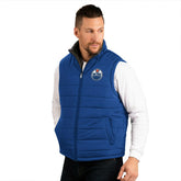 Edmonton Oilers G-III NHL Reversible Sherpa Winter Vest - Taass outlet