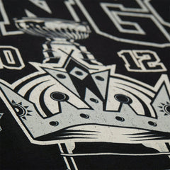 Los Angeles Kings Mitchell & Ness Big Champ NHL T-Shirt Black - Taass US