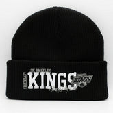 Los Angeles Kings Mitchell & Ness Billboard NHL Beanie Knit Black - Taass US
