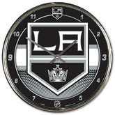 Los Angeles Kings Chrome NHL Wall Clock - Taass discount