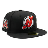 New Jersey Devils 20th Anniversary 59FIFTY Fitted NHL Cap Black - Taass Online
