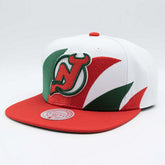 New Jersey Devils Sharktooth 2-Tone Mitchell & Ness Snapback NHL Cap - Taass US