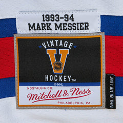 Mark Messier #11 New York Rangers 1993-94 Mitchell & Ness NHL Jersey Blue - Taass US