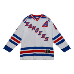 Brian Leetch #2 New York Rangers 1993-94 Mitchell & Ness NHL Jersey White - Taass on sale
