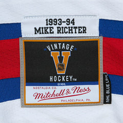 Mike Richter #35 New York Rangers 1993-94 Mitchell & Ness NHL Jersey - Taass Online