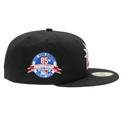 New York Rangers 85th Anniversary 59FIFTY Fitted NHL Cap Black - Taass outlet