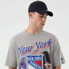 New York Rangers Sport Classics Oversized NHL T-Shirt Gray - Taass on sale