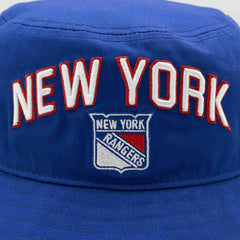 New York Rangers Starter Slapshot NHL Bucket Hat Blue - Taass sale