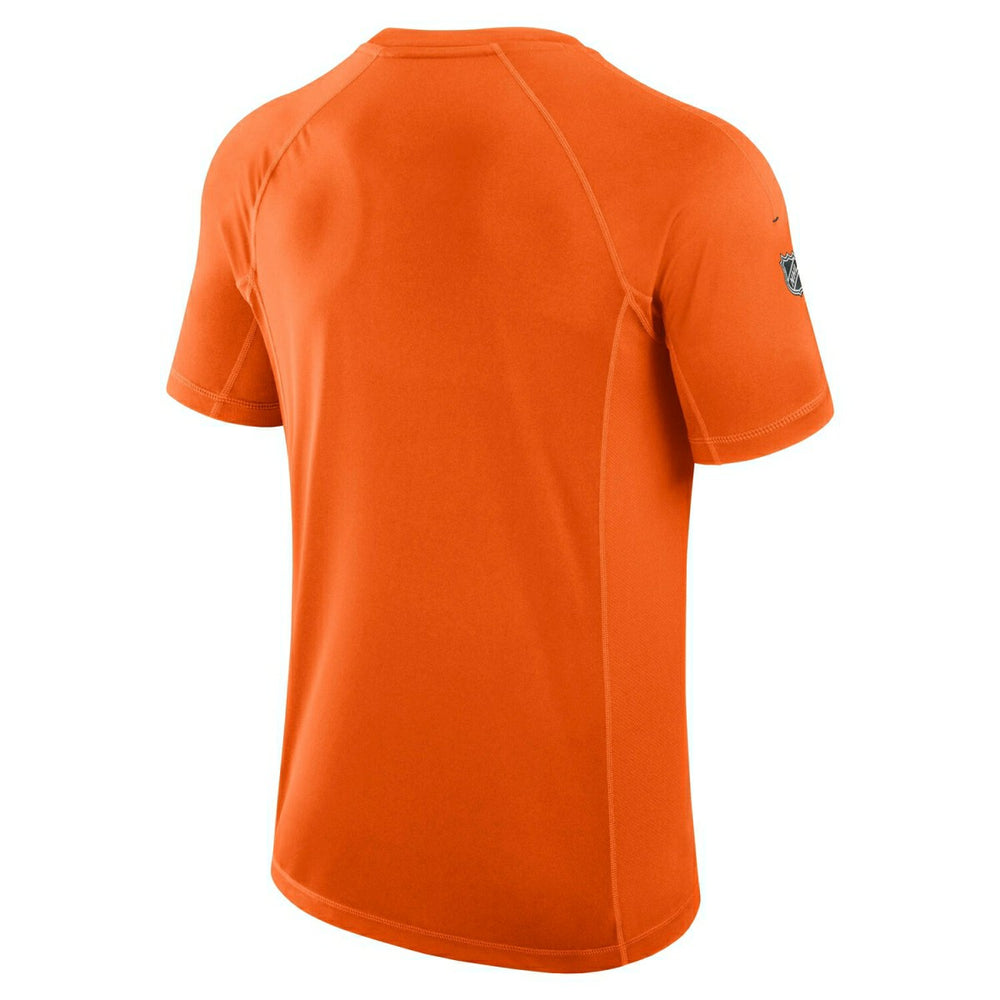 Philadelphia Flyers 2024/25 Authentic Pro Rink Tech NHL T-Shirt Orange - Taass Online