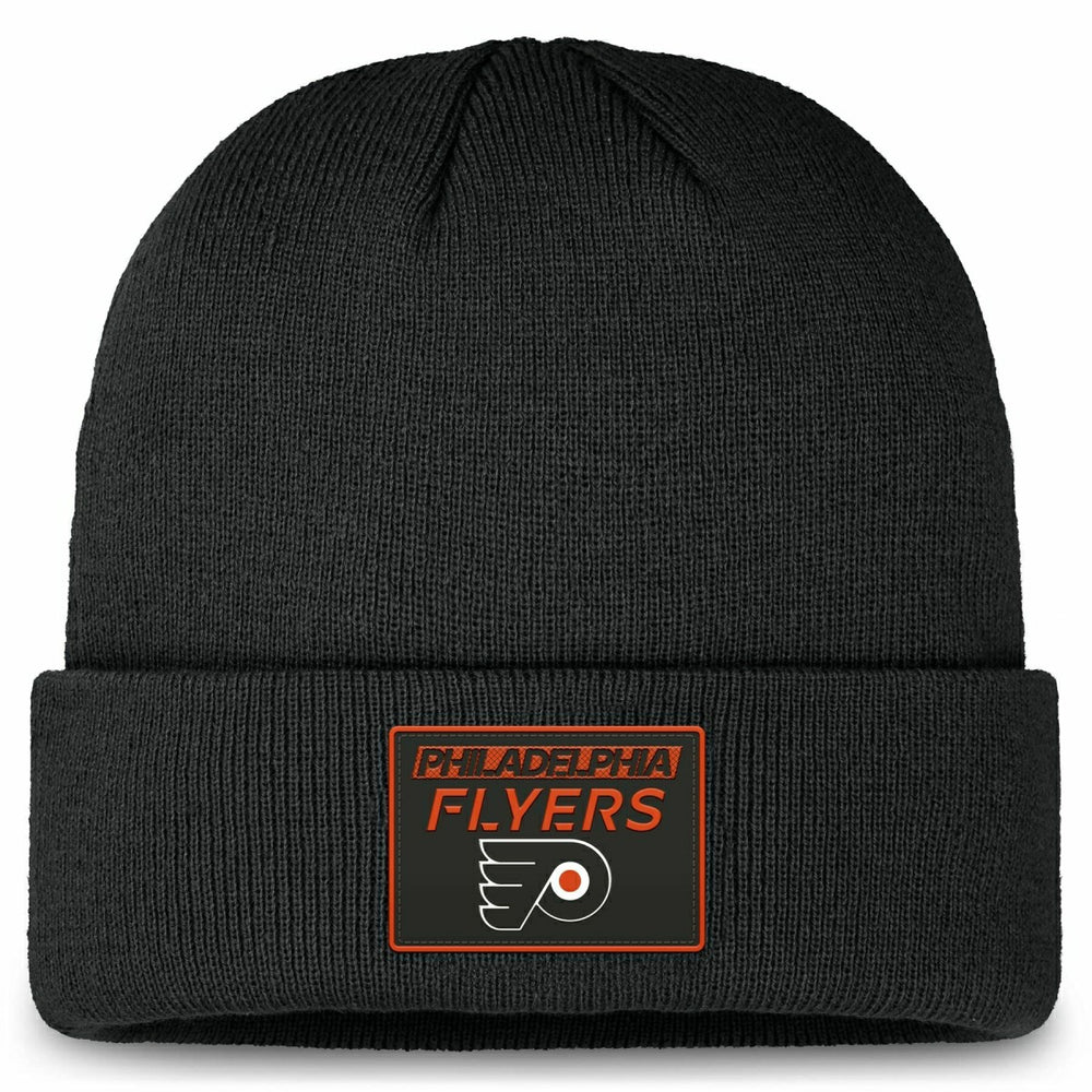 Philadelphia Flyers 2024/25 NHL Authentic Pro Beanie Knit Hat Black - Taass US