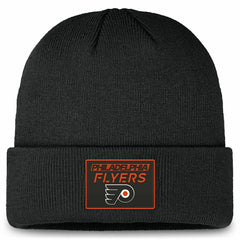 Philadelphia Flyers 2024/25 NHL Authentic Pro Beanie Knit Hat Black - Taass US