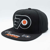 Philadelphia Flyers Hat Trick Mitchell & Ness Snapback NHL Cap Black - Taass outlet