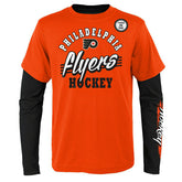 Philadelphia Flyers Advantage 3-in-1 NHL Combo Shirt Set (YOUTH) - Taass outlet