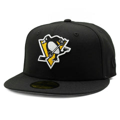 Pittsburgh Penguins 50 Years New Era 59FIFTY Fitted NHL Cap Black - Taass on sale