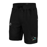 San Jose Sharks Team Logo '47 Helix NHL Shorts Black - Taass for sale