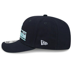 Seattle Kraken NHL Stated 9SEVENTY Stretch-Snap Cap Navy - Taass US