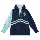 Seattle Kraken Undeniable Mitchell & Ness NHL Windbreaker Jacket - Taass outlet