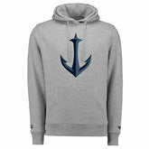 Seattle Kraken Alternate Logo Fanatics NHL Hoodie Grey - Taass discount