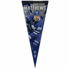 Auston Matthews Toronto Maple Leafs WinCraft Premium NHL Pennant - Taass Online