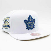 Toronto Maple Leafs Winter White Mitchell & Ness Snapback NHL Cap - Taass for sale