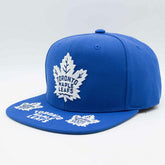 Toronto Maple Leafs Hat Trick Mitchell & Ness Snapback NHL Cap Blue - Taass on sale