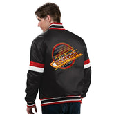Vancouver Canucks Starter Vintage Diveplay NHL Varsity Jacket - Taass on sale