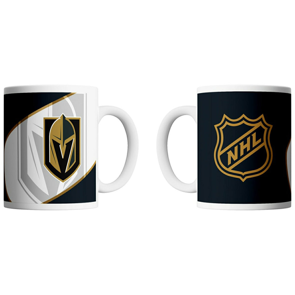 Vegas Golden Knights Shadow Logo & Shield NHL Mug (330 ml) - Taass Online