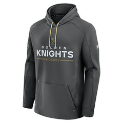 Vegas Golden Knights 2025/26 Authentic Pro Rink Tech NHL Hoodie Charcoal - Taass discount