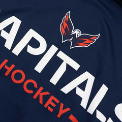 Washington Capitals 2025/26 Authentic Pro Rink Tech NHL T-Shirt Navy - Taass Online