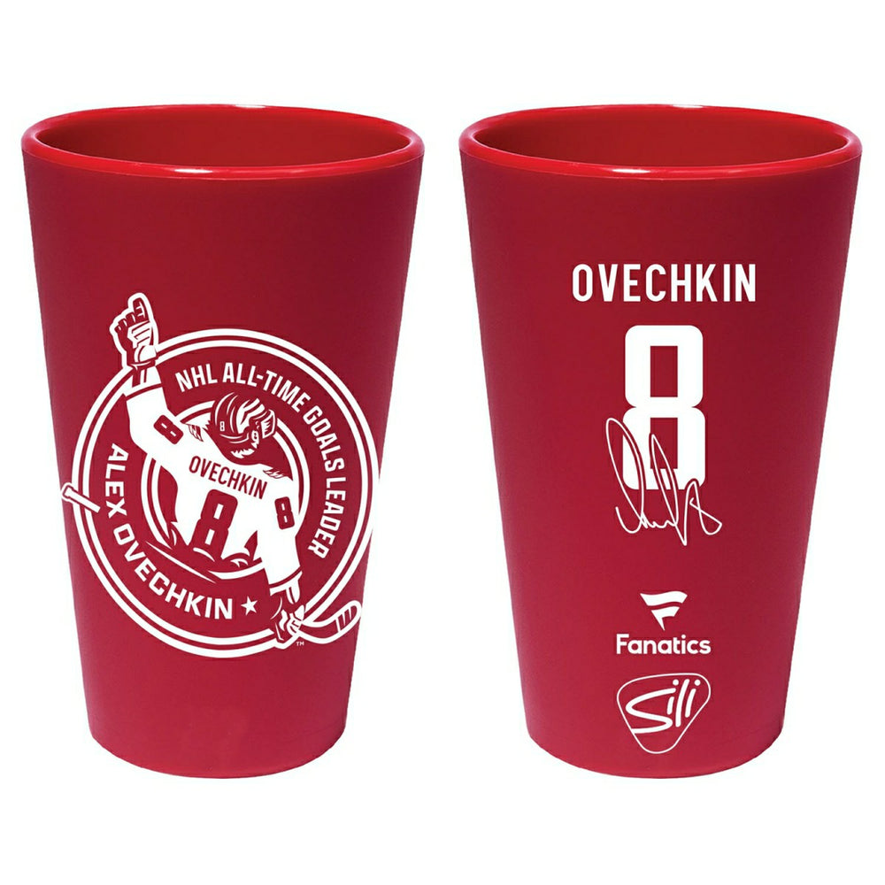 Alex Ovechkin 895 Goals Record NHL SiliShot Shot Glass - Taass discount