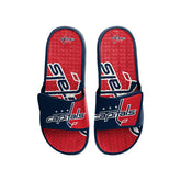 Washington Capitals Big Logo NHL Gel Slides - Taass for sale
