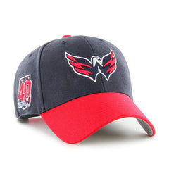 Washington Capitals 40th Anniversary '47 MVP Snapback NHL Cap - Taass Online