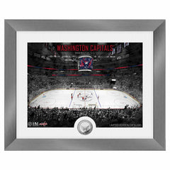 Washington Capitals Art Deco Stadium Silver Coin Framed NHL Photo - Taass outlet