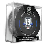 Winnipeg Jets 15th Anniversary 2025-26 NHL Official Game Puck - Taass outlet