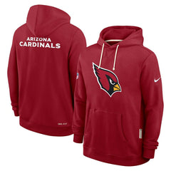 Arizona Cardinals 2025 NFL Sideline Nike Standard Issue Hoodie Red - Taass for sale