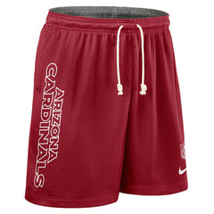 Arizona Cardinals 2025 NFL Sideline Reversible Mesh Nike Dri-FIT Shorts Red - Taass for sale