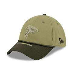 Atlanta Falcons 2025 NFL Salute to Service 39THIRTY Flex Cap Olive - Taass discount